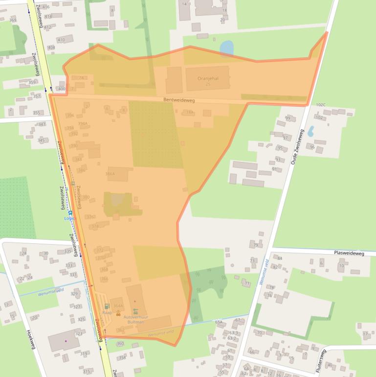 Kaart van postcodegebied 7345AL.