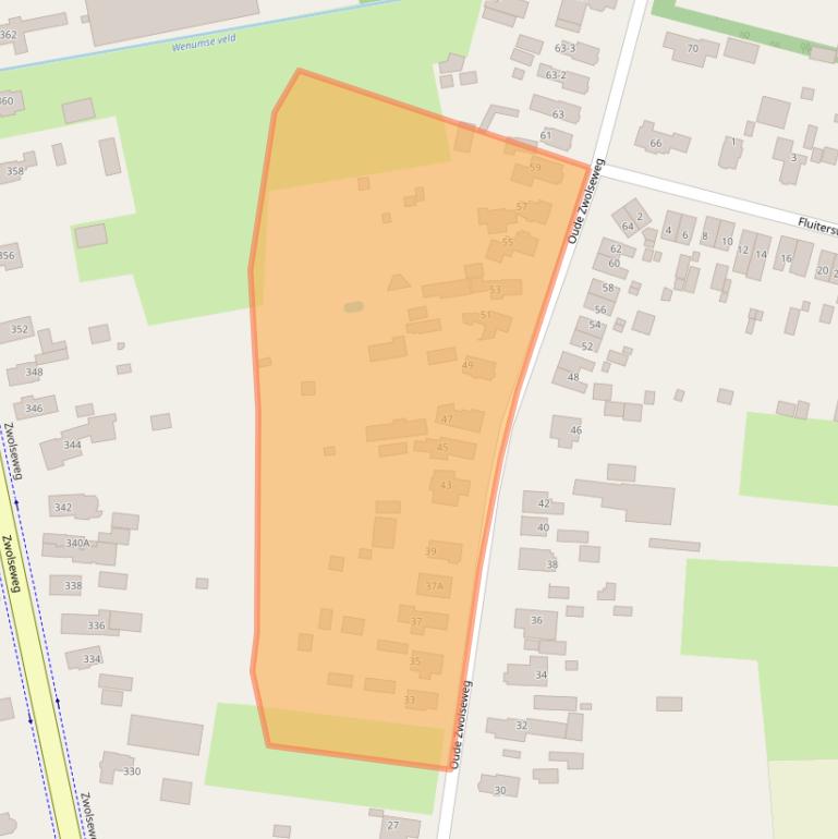 Kaart van postcodegebied 7345BB.