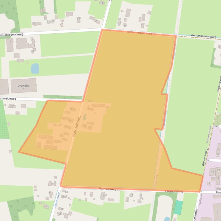 Kaart van postcodegebied 7345BD.