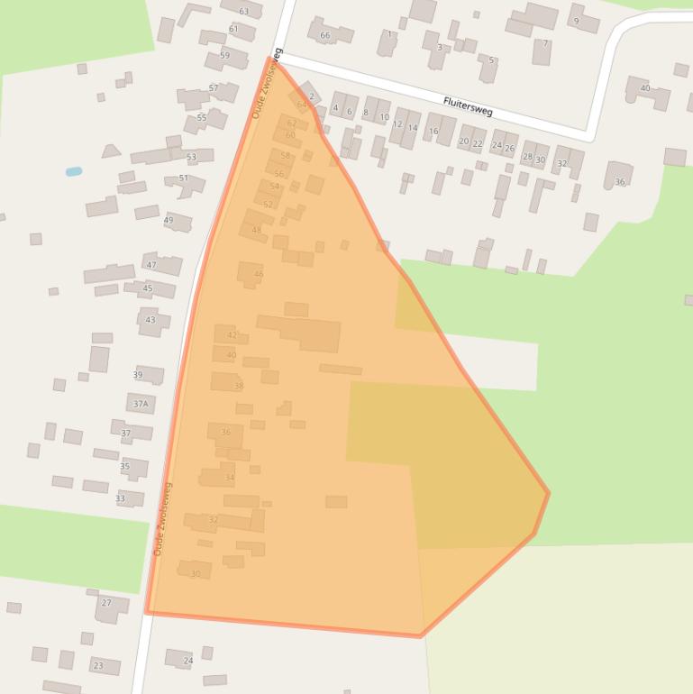 Kaart van postcodegebied 7345BH.