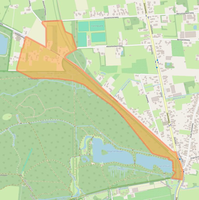 Kaart van postcodegebied 7345CB.