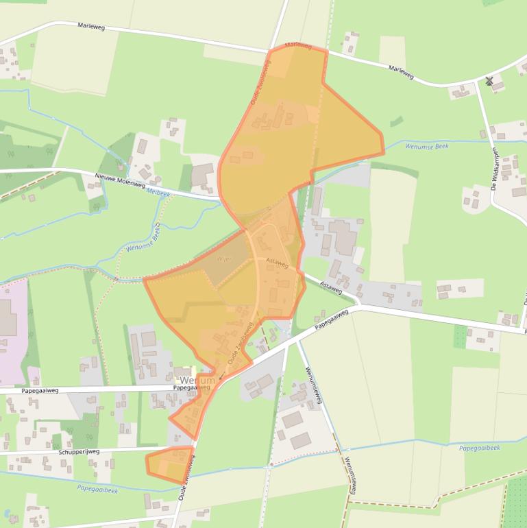 Kaart van postcodegebied 7345DG.