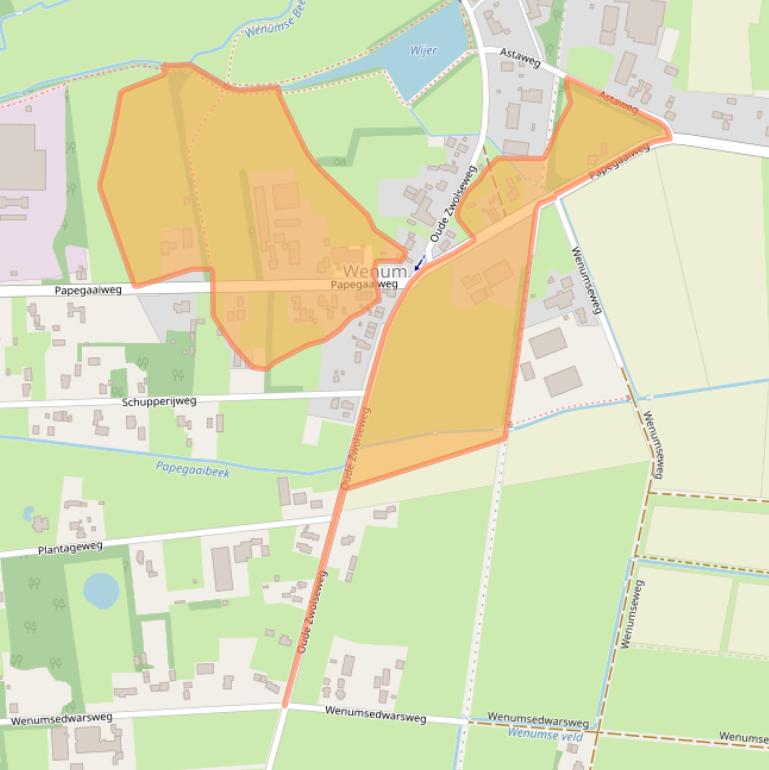 Kaart van postcodegebied 7345DL.