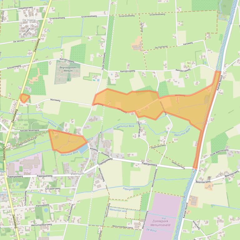 Kaart van postcodegebied 7345DS.