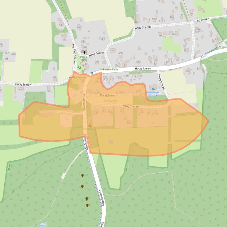 Kaart van postcodegebied 7346AC.