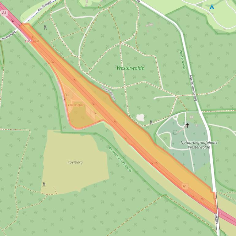 Kaart van postcodegebied 7348BK.