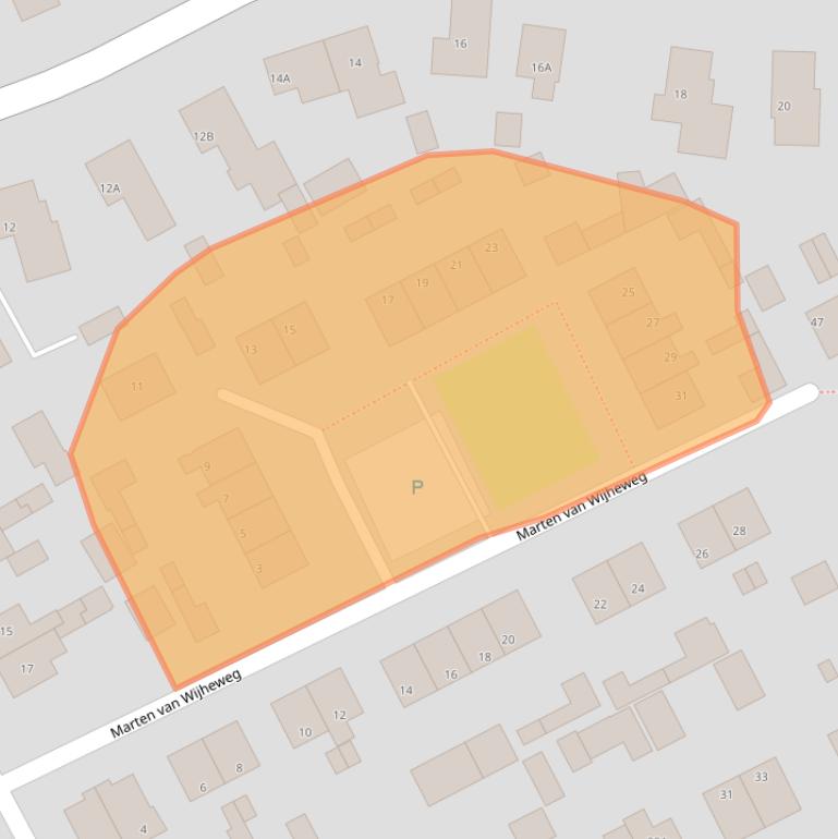 Kaart van postcodegebied 7351AL.