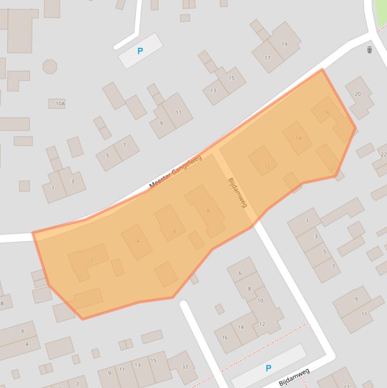 Kaart van postcodegebied 7351AP.