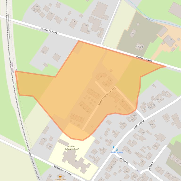 Kaart van postcodegebied 7364AV.