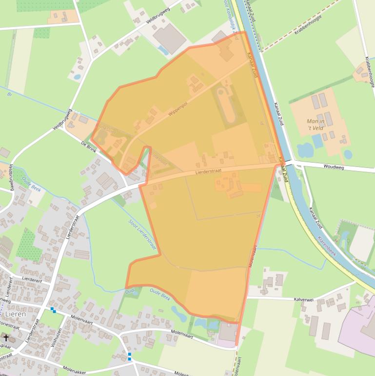 Kaart van postcodegebied 7364BK.