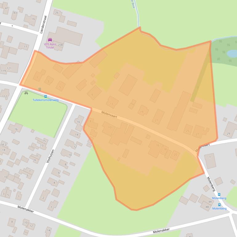 Kaart van postcodegebied 7364BR.