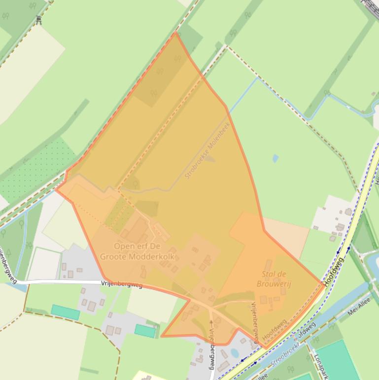Kaart van postcodegebied 7371AA.