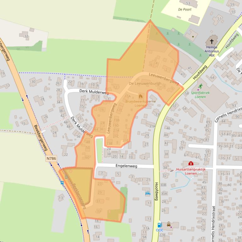 Kaart van postcodegebied 7371AL.