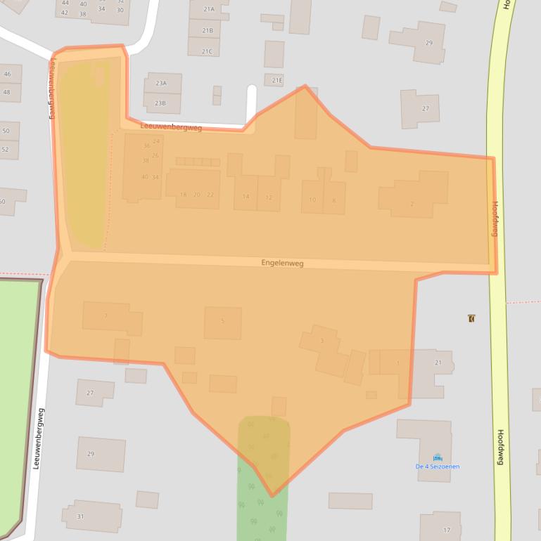 Kaart van postcodegebied 7371AM.
