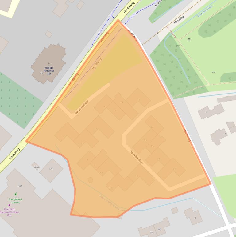 Kaart van postcodegebied 7371AN.