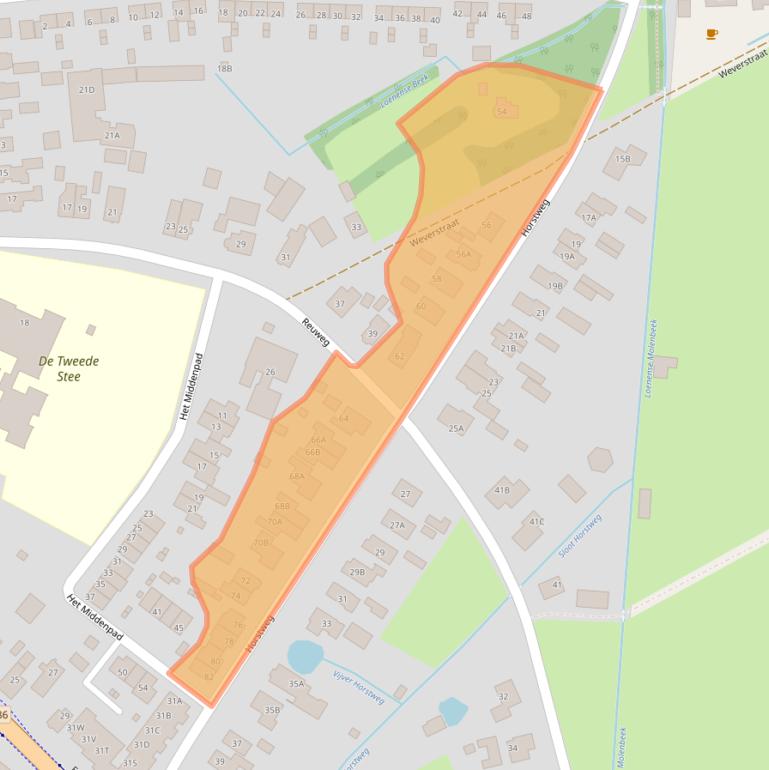 Kaart van postcodegebied 7371BS.