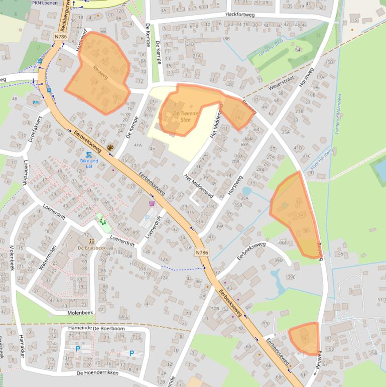 Kaart van postcodegebied 7371BW.