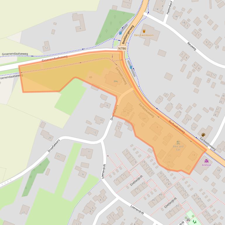 Kaart van postcodegebied 7371CG.