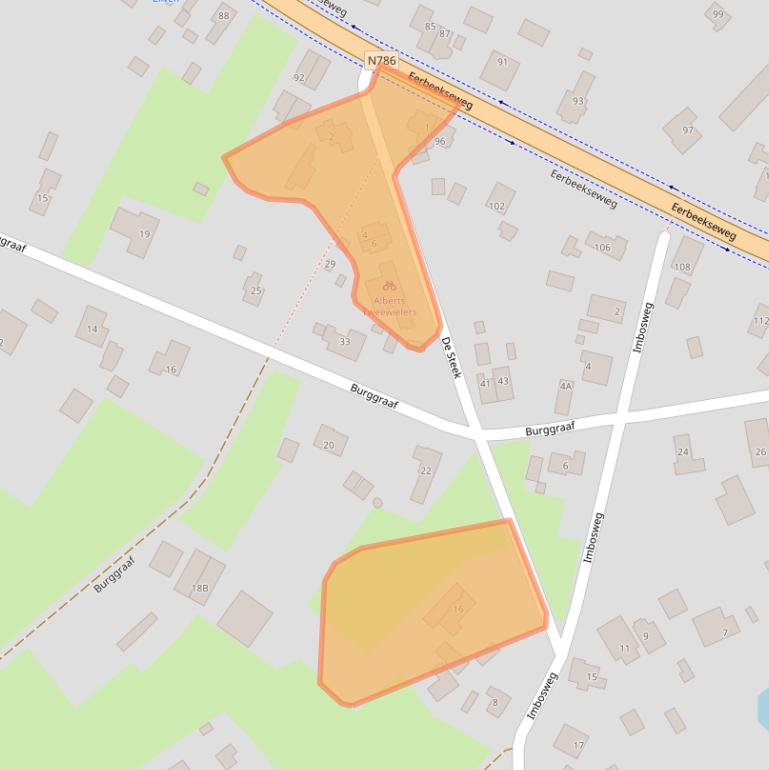 Kaart van postcodegebied 7371CZ.