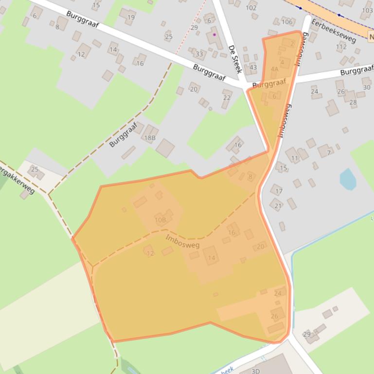 Kaart van postcodegebied 7371DC.