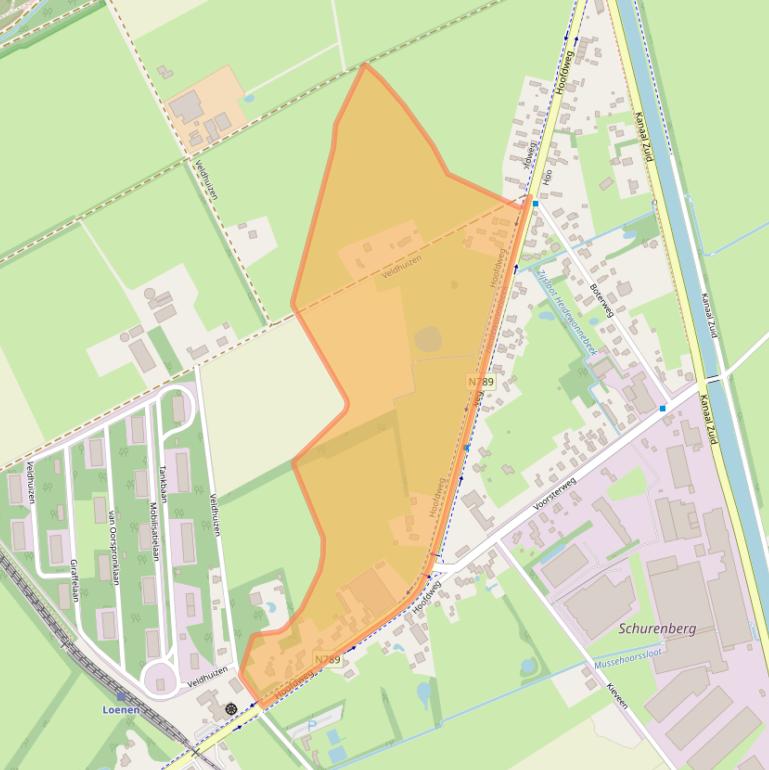 Kaart van postcodegebied 7371GG.