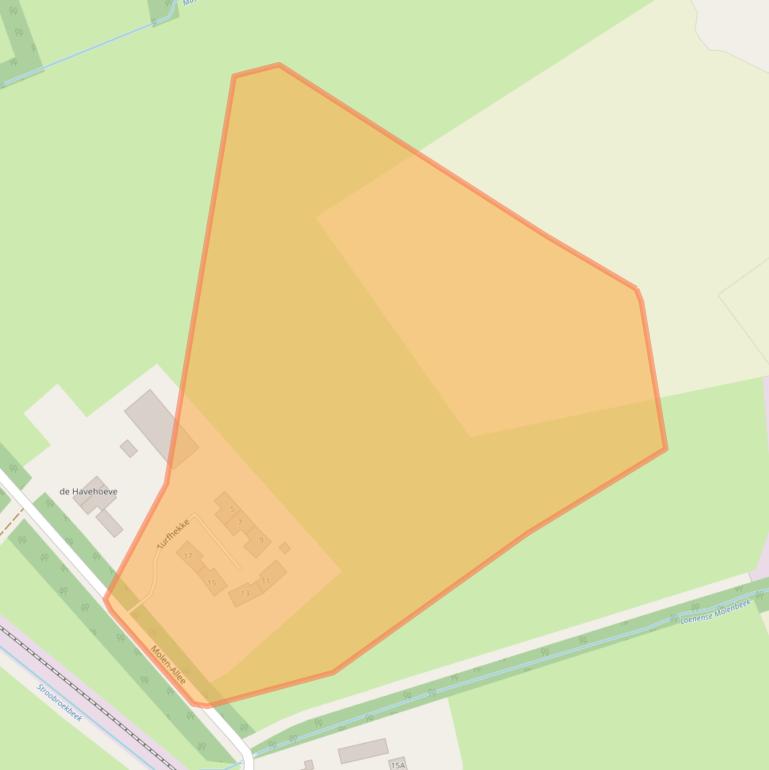 Kaart van postcodegebied 7371JA.