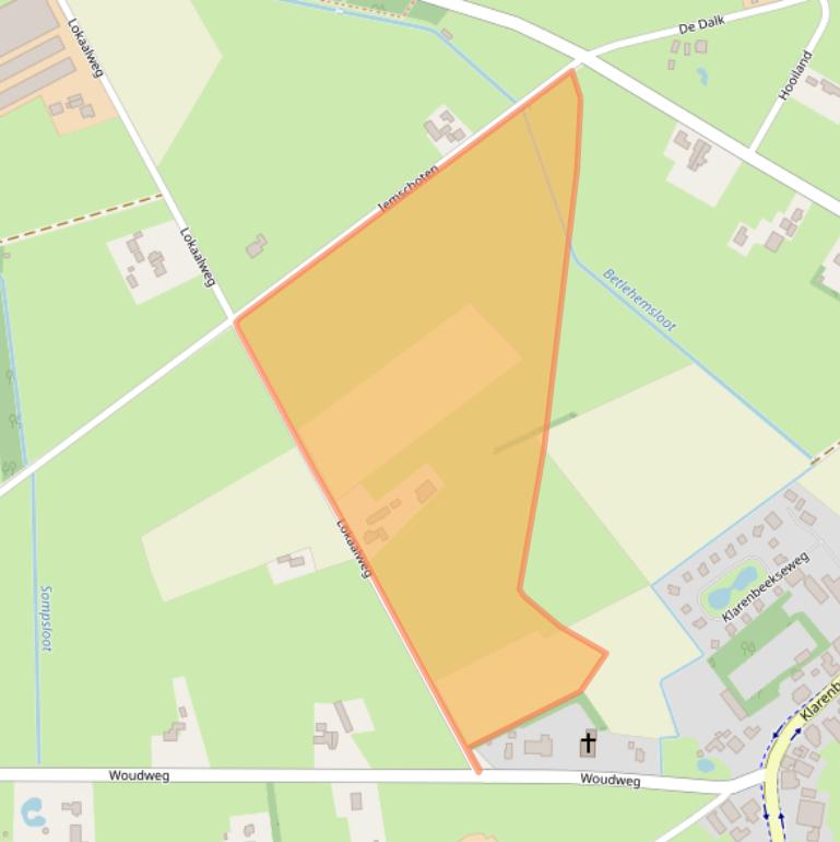 Kaart van postcodegebied 7381BD.