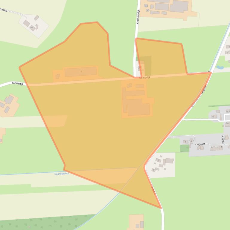 Kaart van postcodegebied 7381BP.