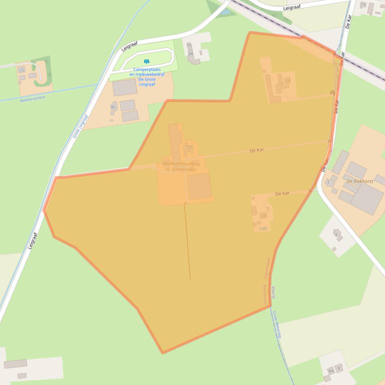 Kaart van postcodegebied 7381BX.