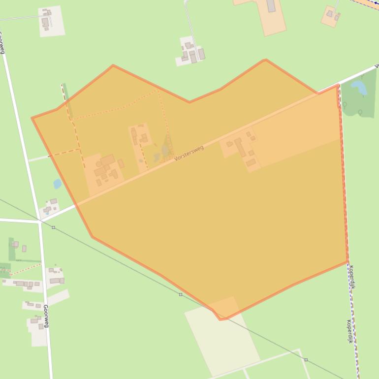 Kaart van postcodegebied 7382AS.