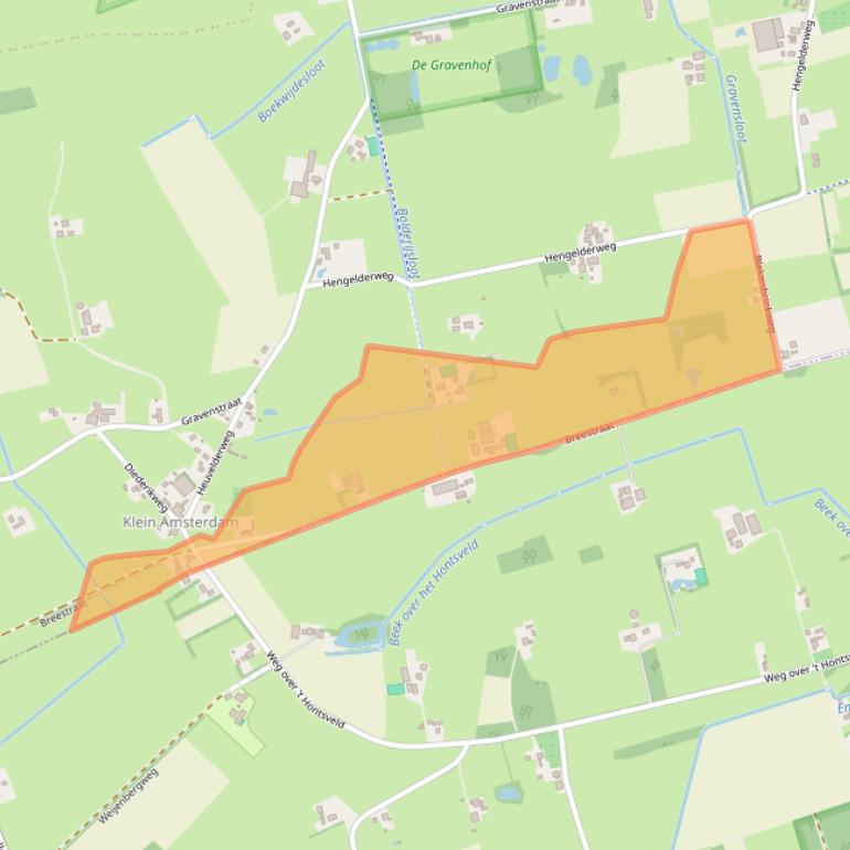 Kaart van postcodegebied 7383RA.