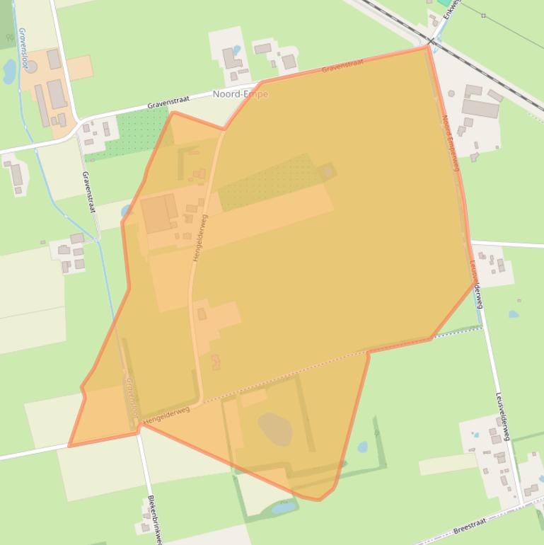 Kaart van postcodegebied 7383RG.