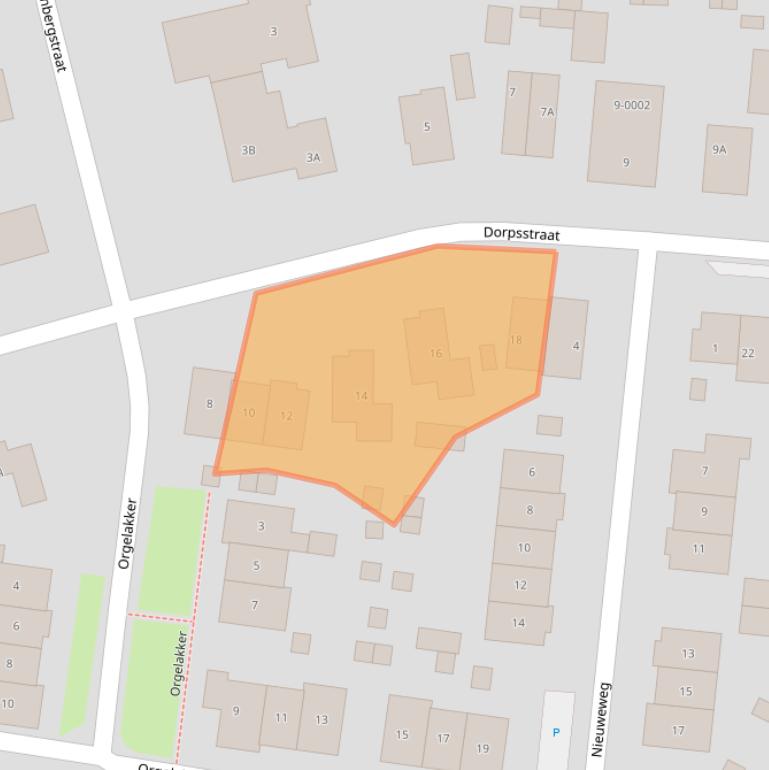 Kaart van postcodegebied 7384BG.