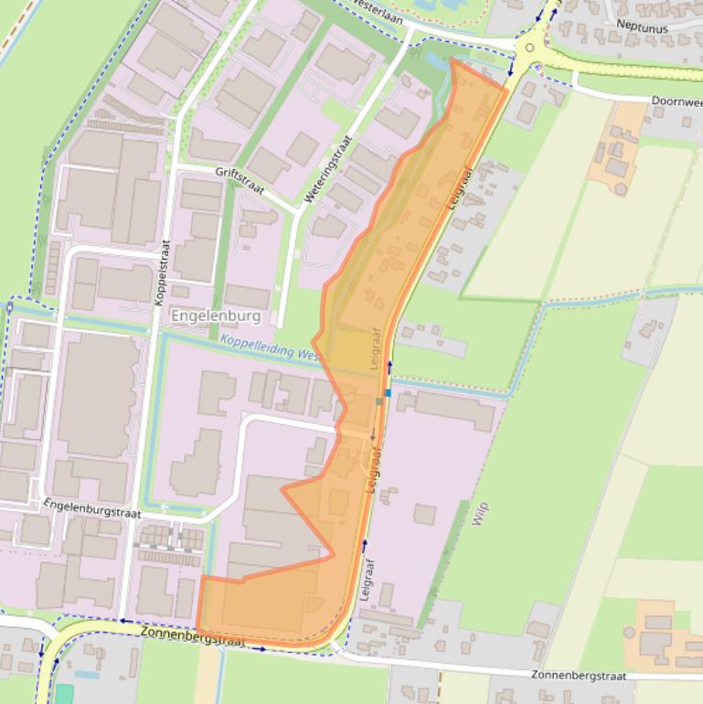 Kaart van postcodegebied 7391AL.