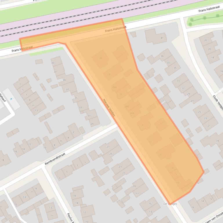 Kaart van postcodegebied 7391BM.