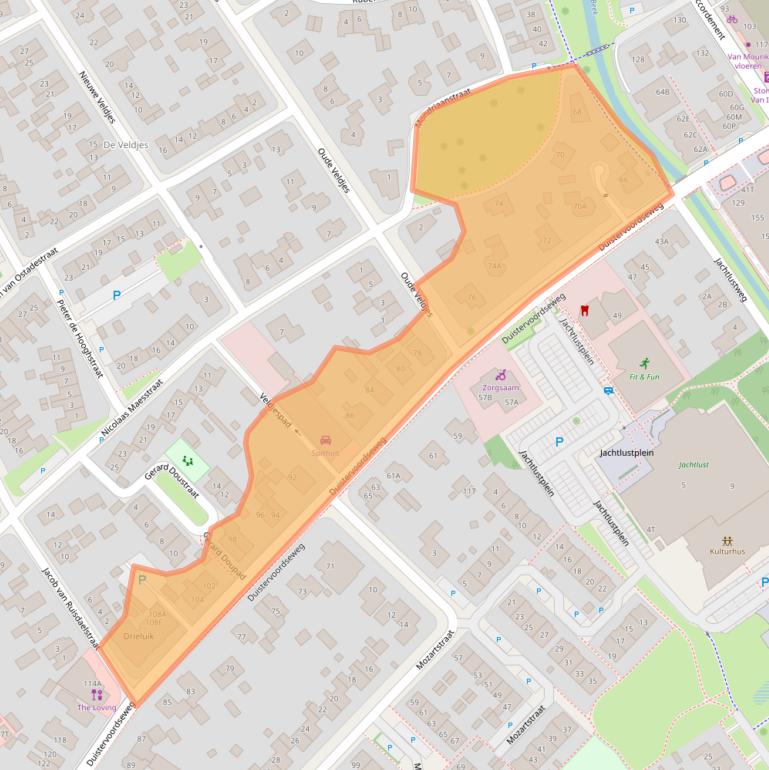 Kaart van postcodegebied 7391CH.