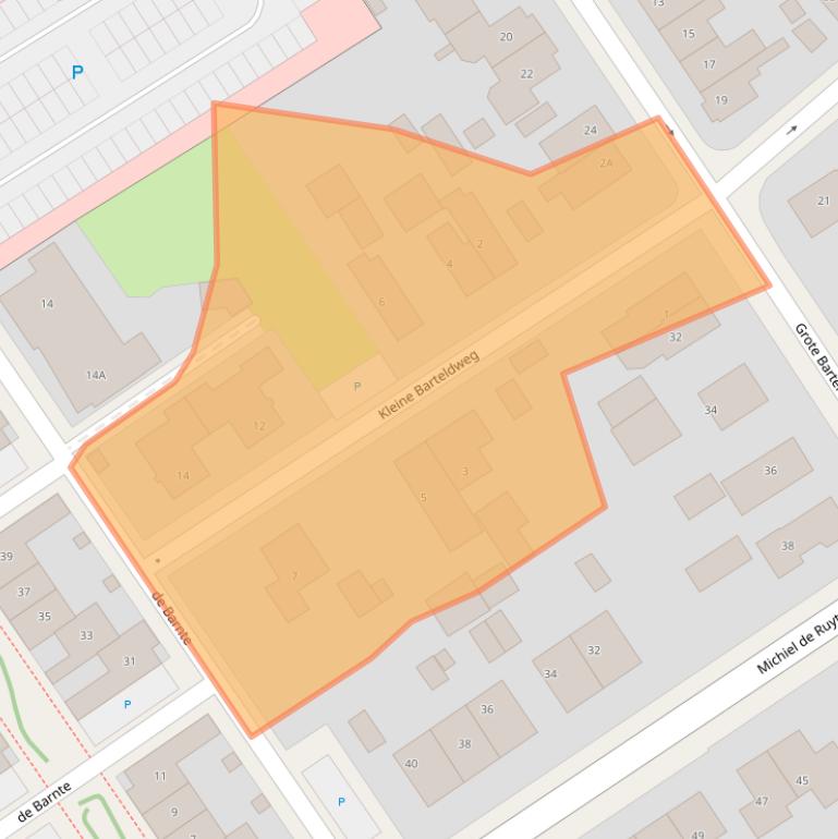 Kaart van postcodegebied 7391CM.