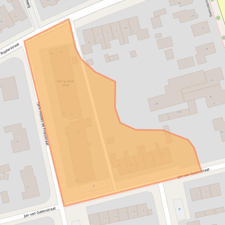 Kaart van postcodegebied 7391CZ.