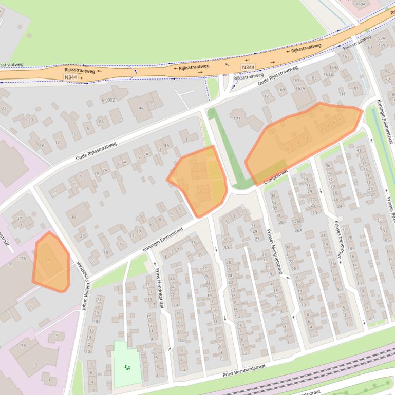 Kaart van postcodegebied 7391DJ.