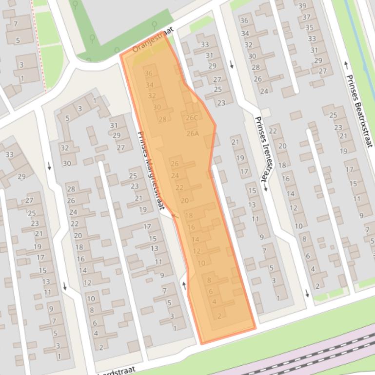 Kaart van postcodegebied 7391DS.