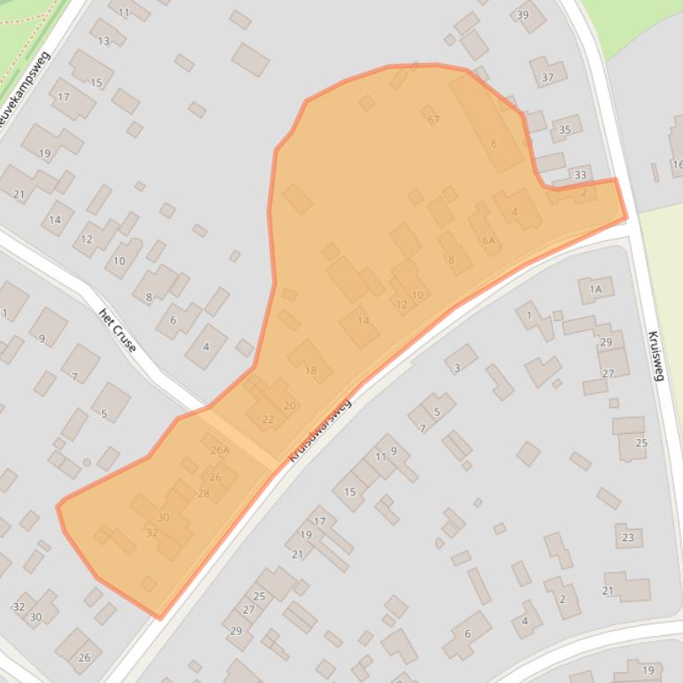 Kaart van postcodegebied 7391EZ.