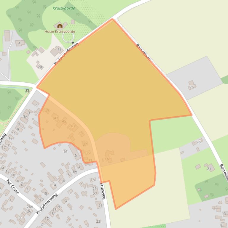 Kaart van postcodegebied 7391GC.