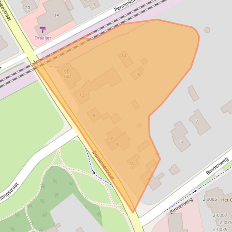 Kaart van postcodegebied 7391GG.