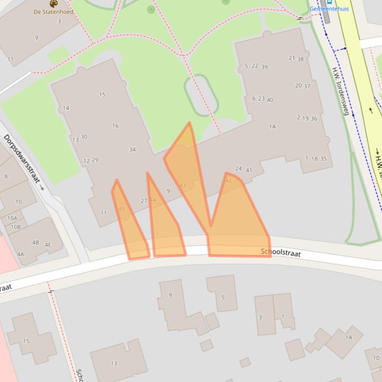 Kaart van postcodegebied 7391GX.