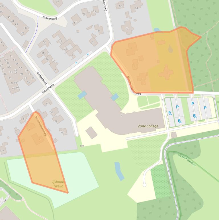 Kaart van postcodegebied 7391HG.