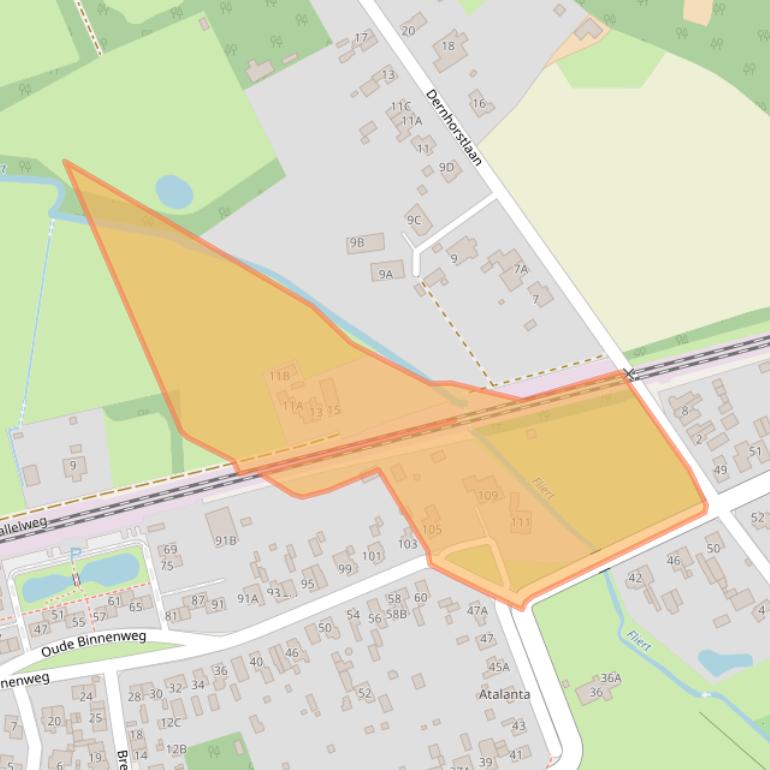 Kaart van postcodegebied 7391JD.