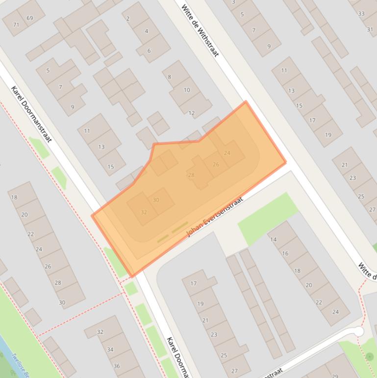 Kaart van postcodegebied 7391KP.