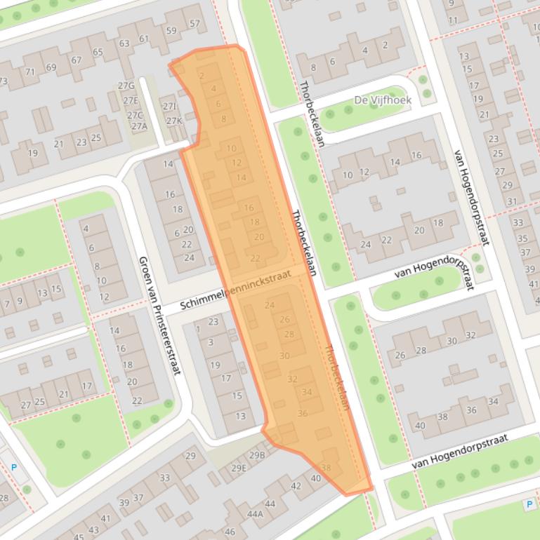 Kaart van postcodegebied 7391LA.