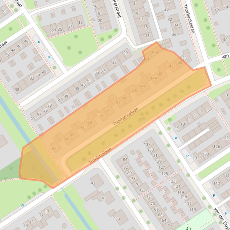 Kaart van postcodegebied 7391LB.