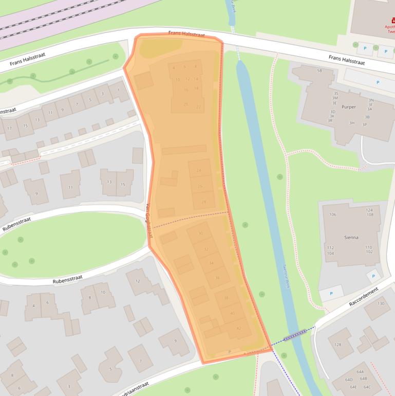 Kaart van postcodegebied 7391NW.